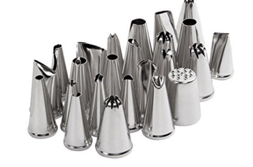 24Pcs Icing Piping Nozzle Tips Set Cake Decorating Set Baking Cake Decorating Tool - Image 4
